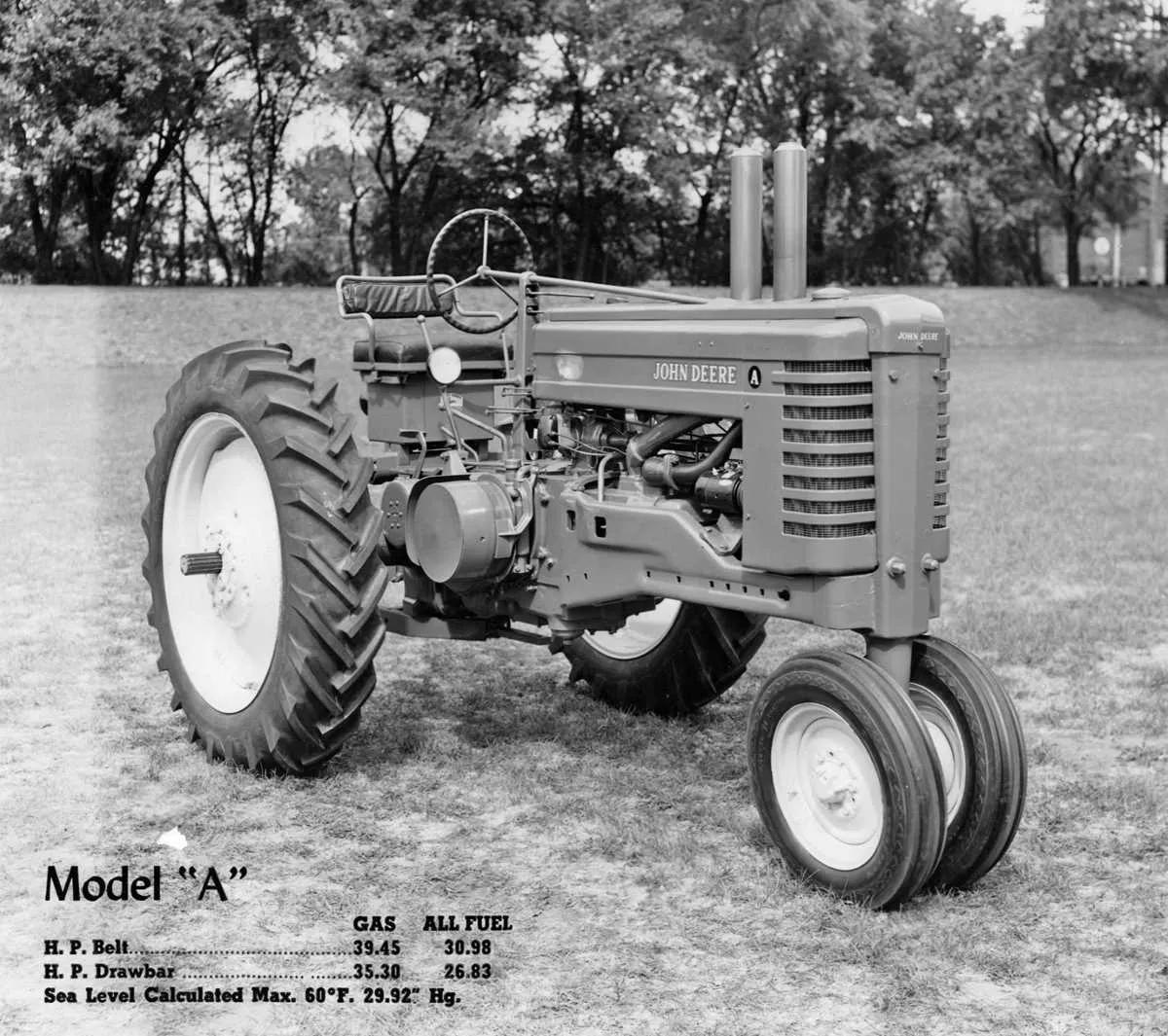 1945 john deere b specs