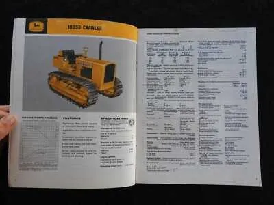 1968 john deere 350 dozer specs
