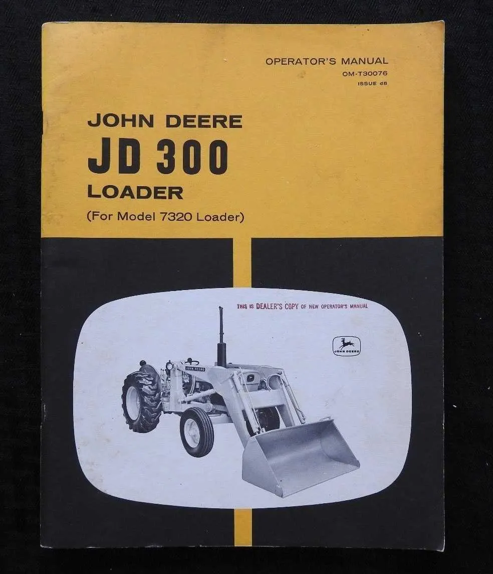1970 john deere 300 specs