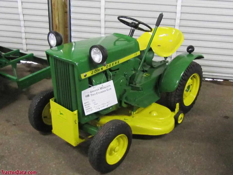1973 john deere 110 specs