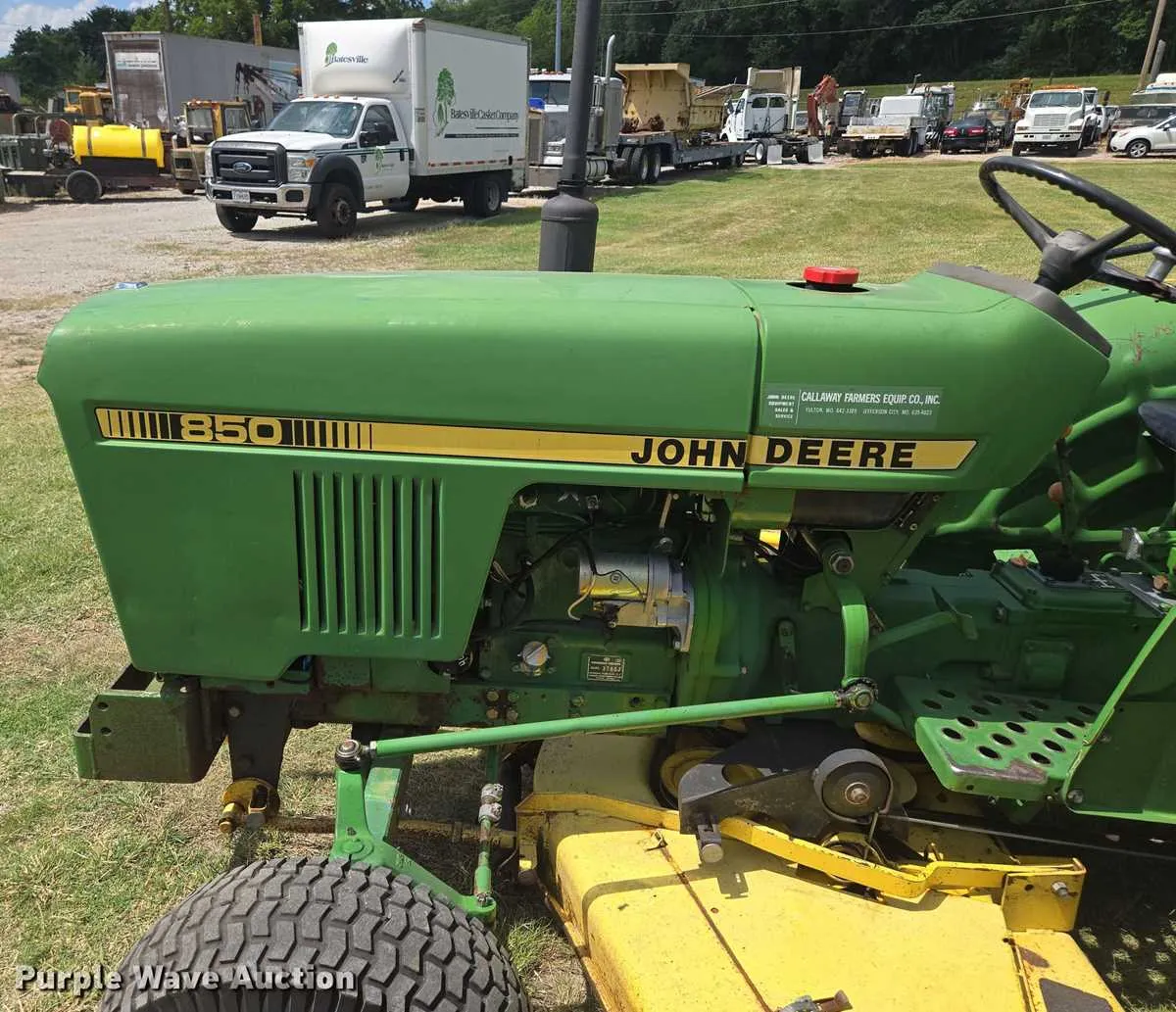 1980 john deere 850 specs