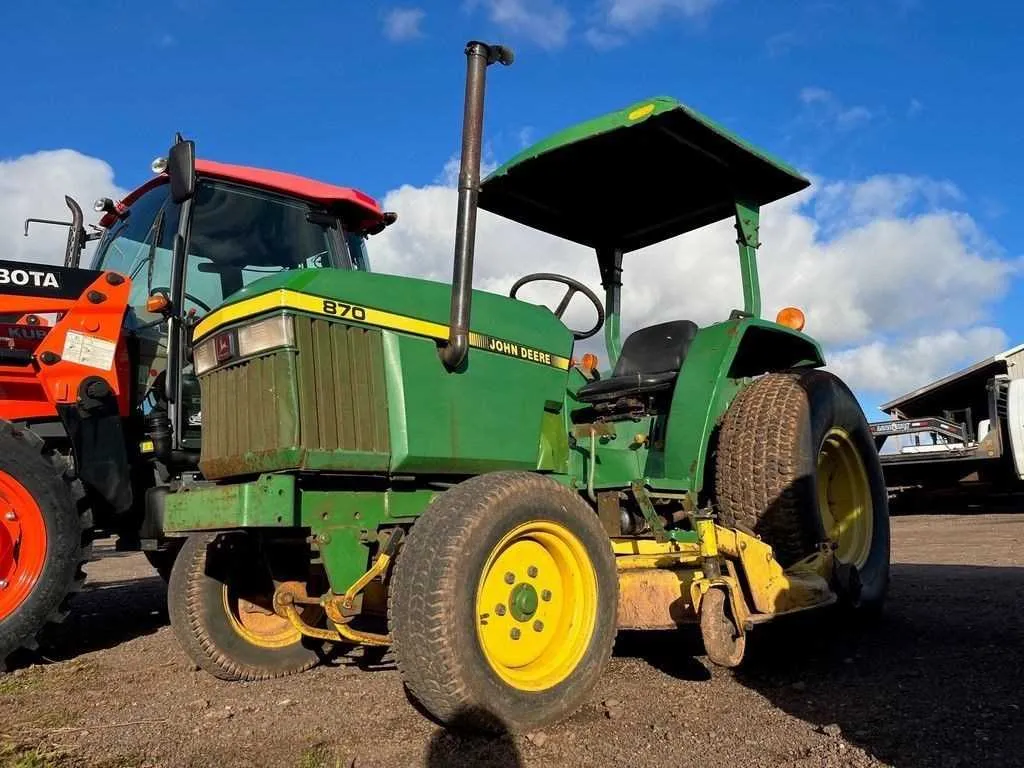 1990 john deere 870 specs