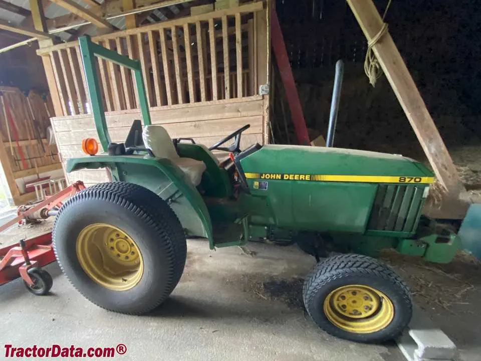 1998 john deere 870 specs 1998 john deere 870 specs