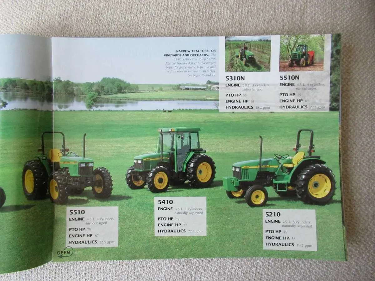 1998 john deere 5310 specs