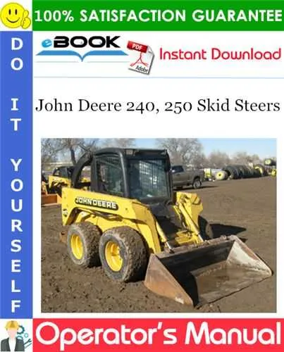 1999 john deere 240 specs