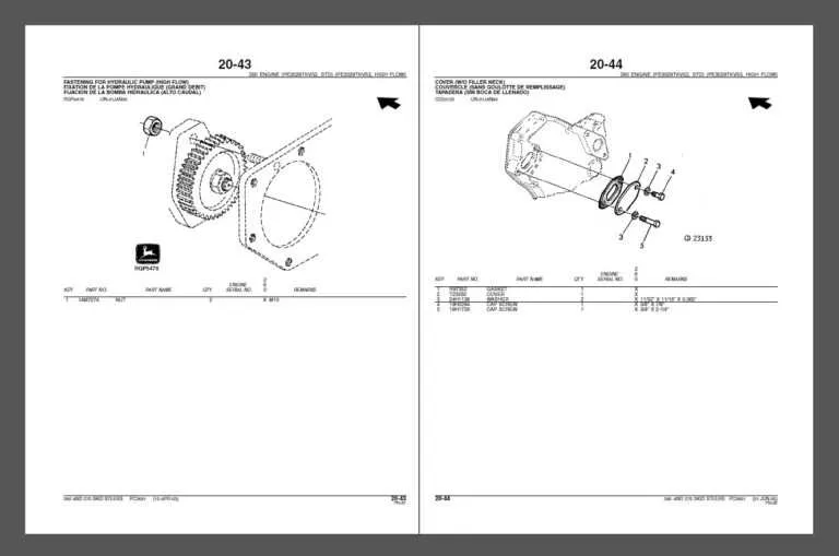 1999 john deere 260 specs