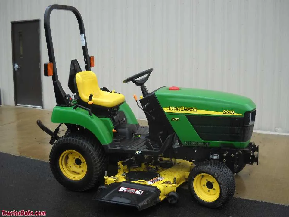 2000 john deere 2210 specs