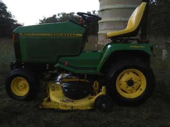2001 john deere 455 specs