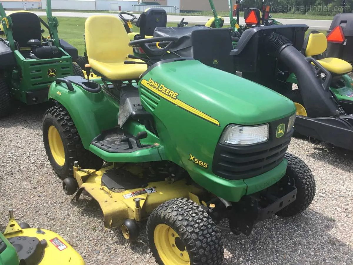 2003 john deere x585 4x4 specs