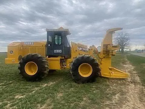 2004 john deere 843j feller buncher specs