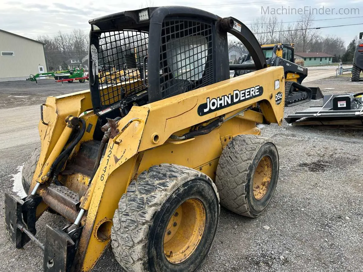 2008 john deere 260 skid steer specs