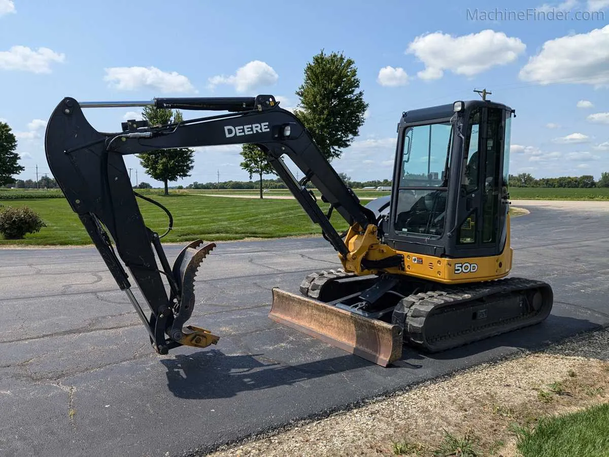 2008 john deere 50d specs