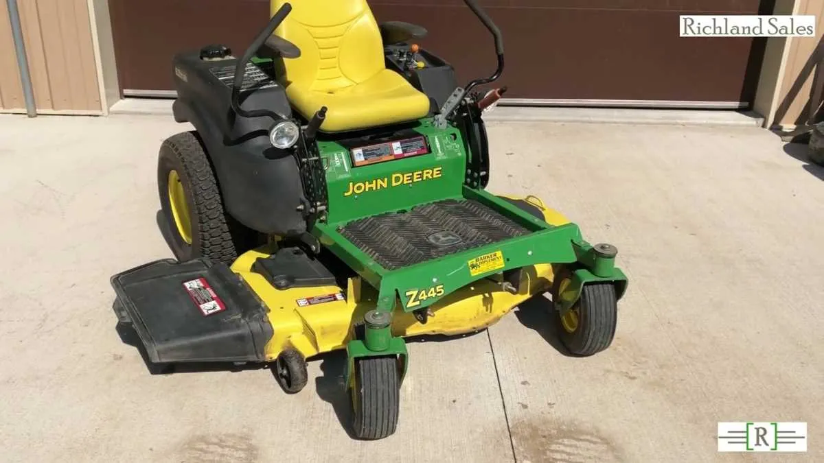 2008 john deere z445 54 in deck specs