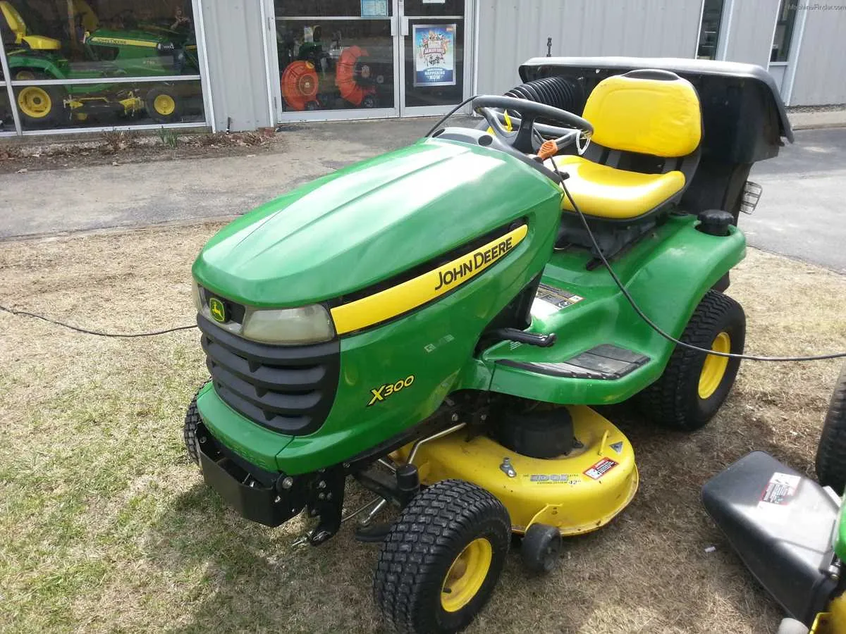 2009 john deere x300 specs
