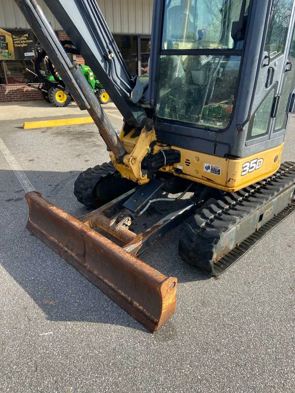 2011 john deere 35d mini excavator specs