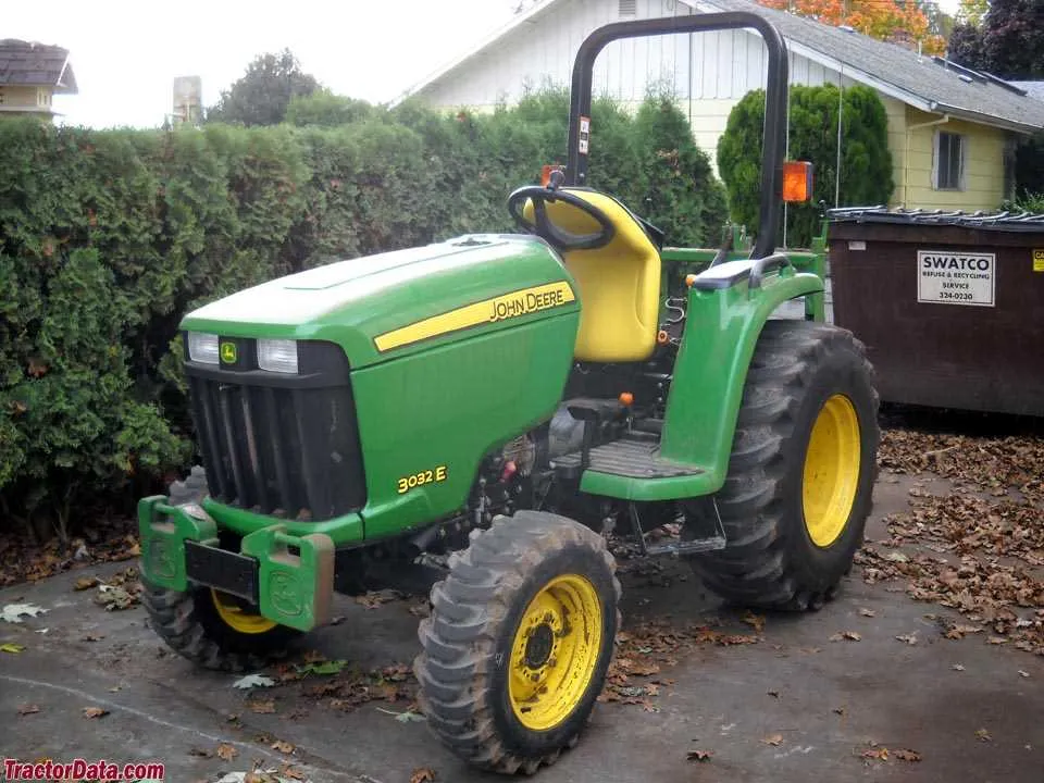 2013 john deere 3032e specs