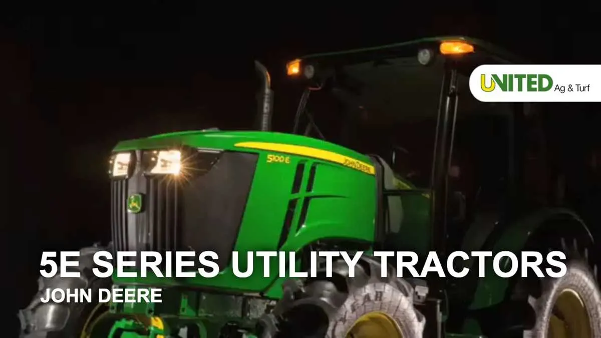 2015 john deere 5100e specs