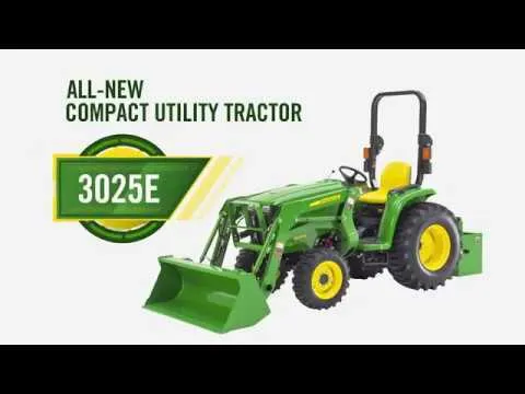 2018 john deere 3025e specs