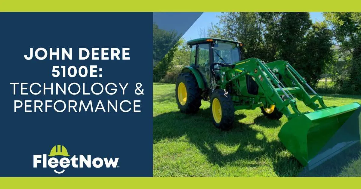 2018 john deere 5100e specs