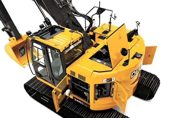 245g john deere excavator specs