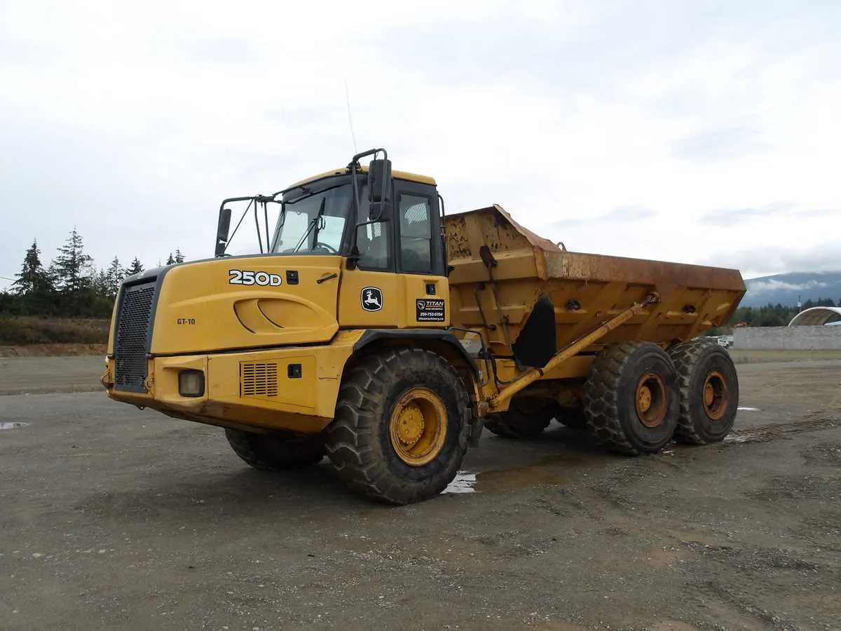 250d john deere specs
