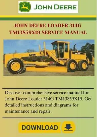 314g john deere specs
