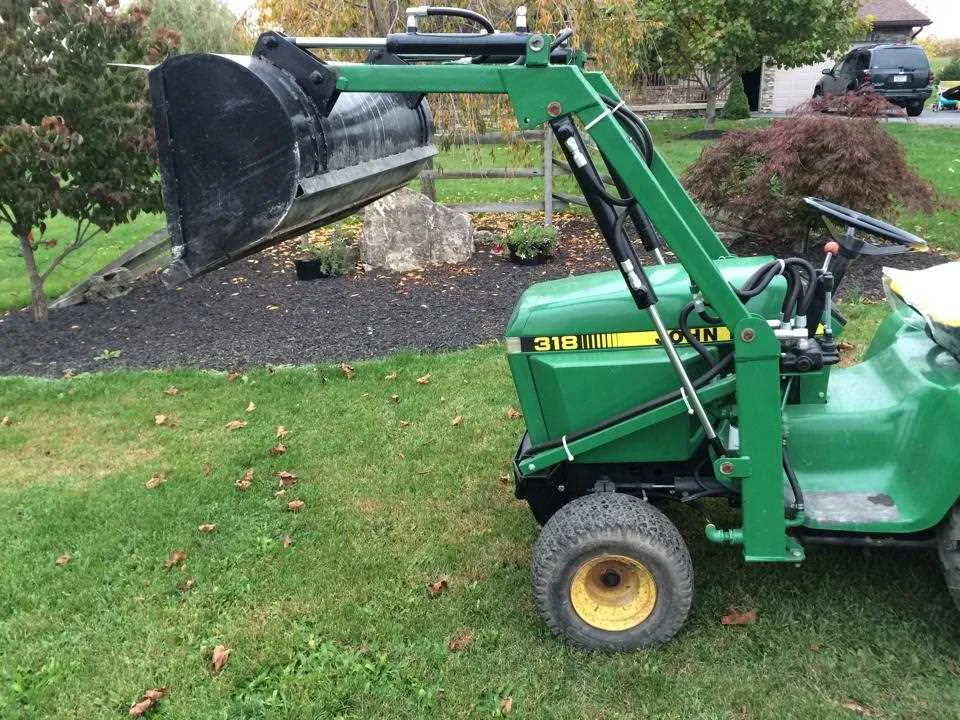 318 john deere mower specs