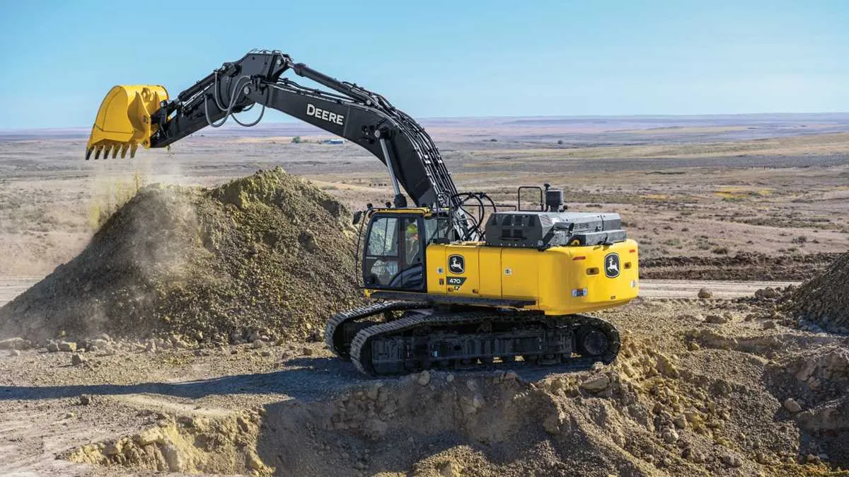 470 john deere excavator specs