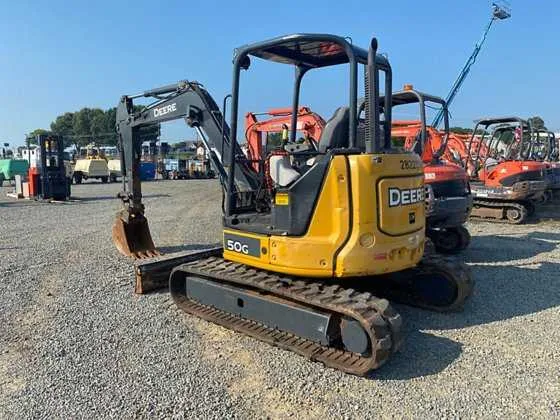 50g john deere excavator specs