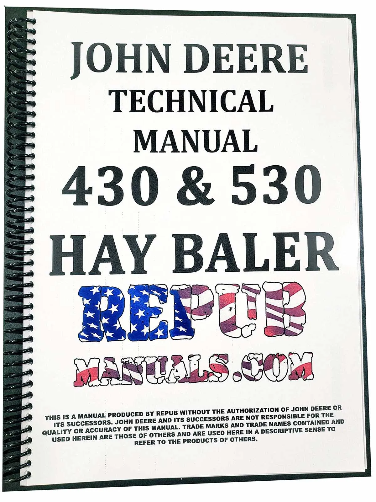 530 john deere baler specs