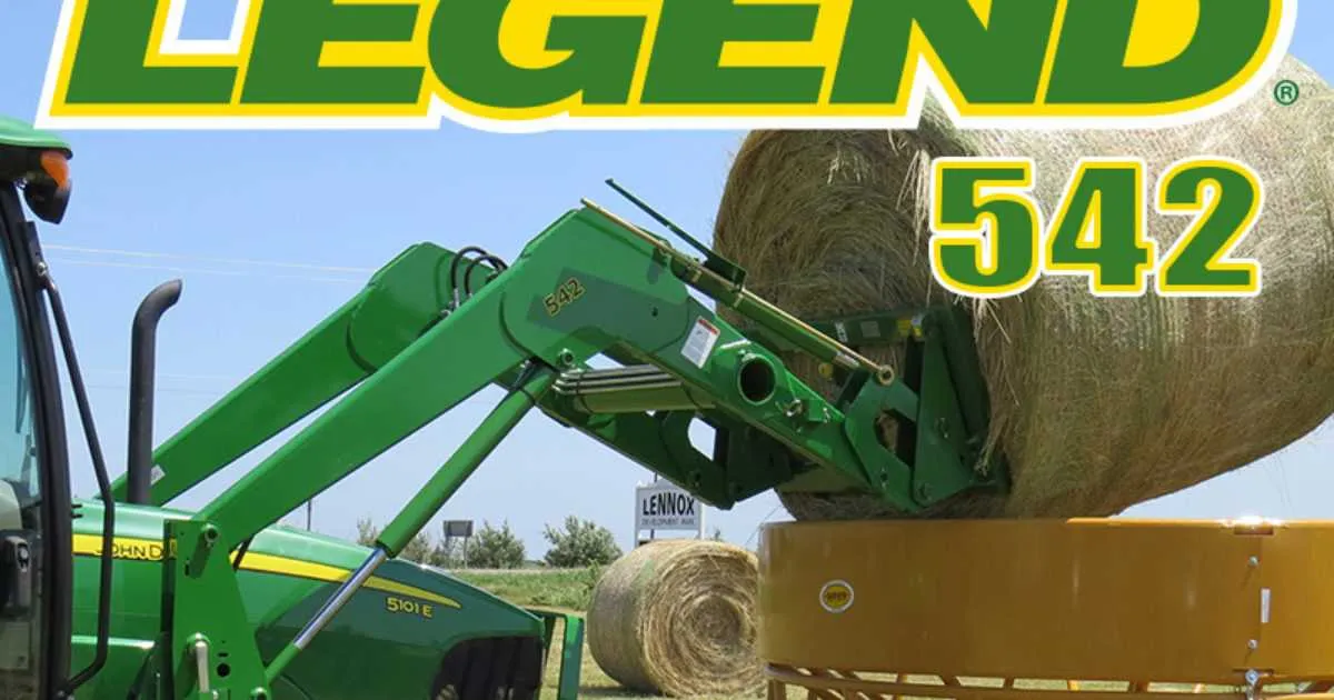542 john deere loader specs