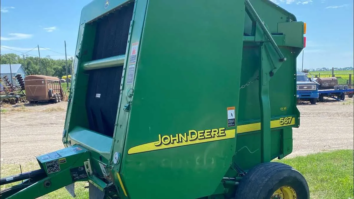 567 john deere baler specs