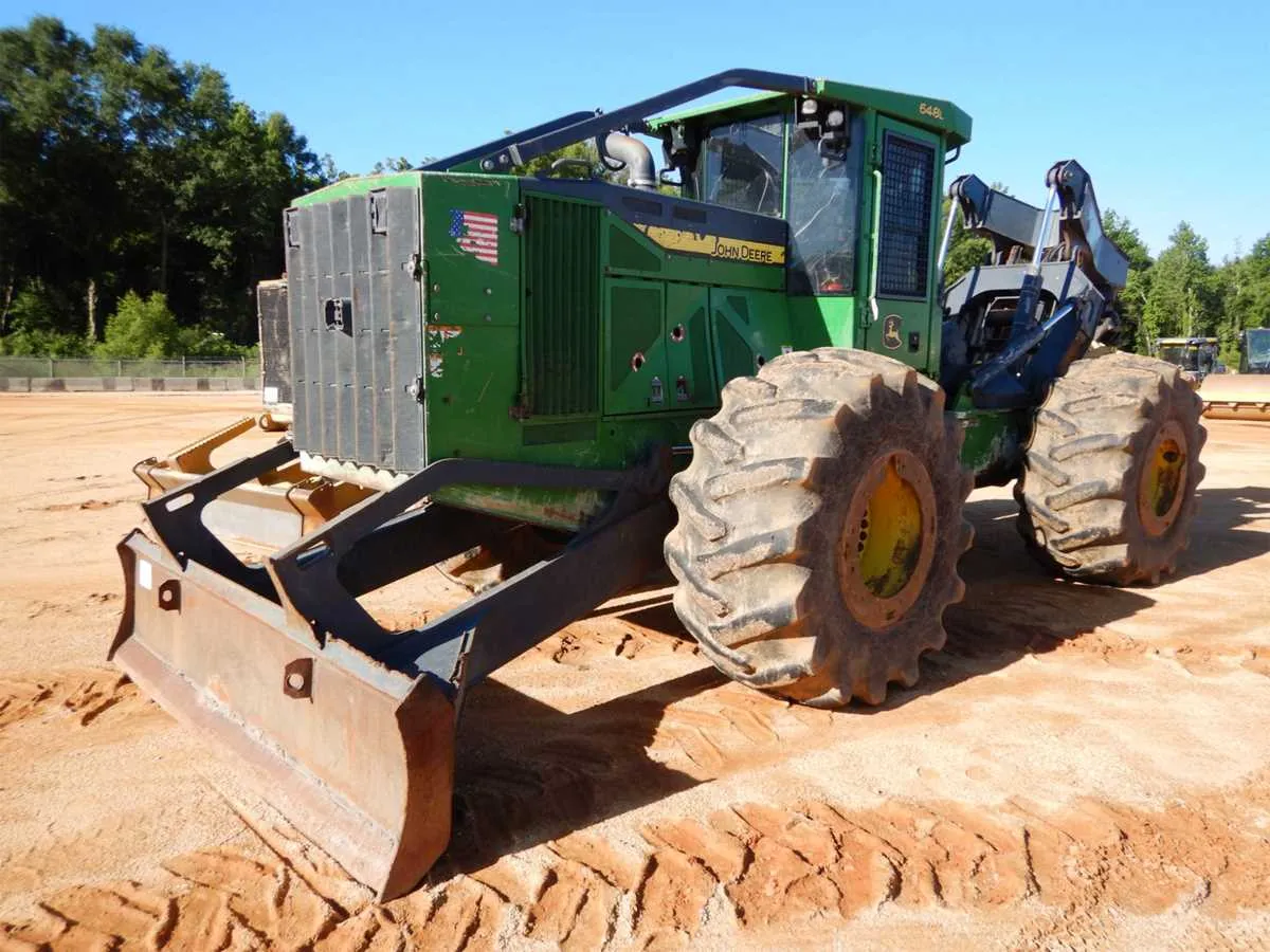 648l john deere skidder specs