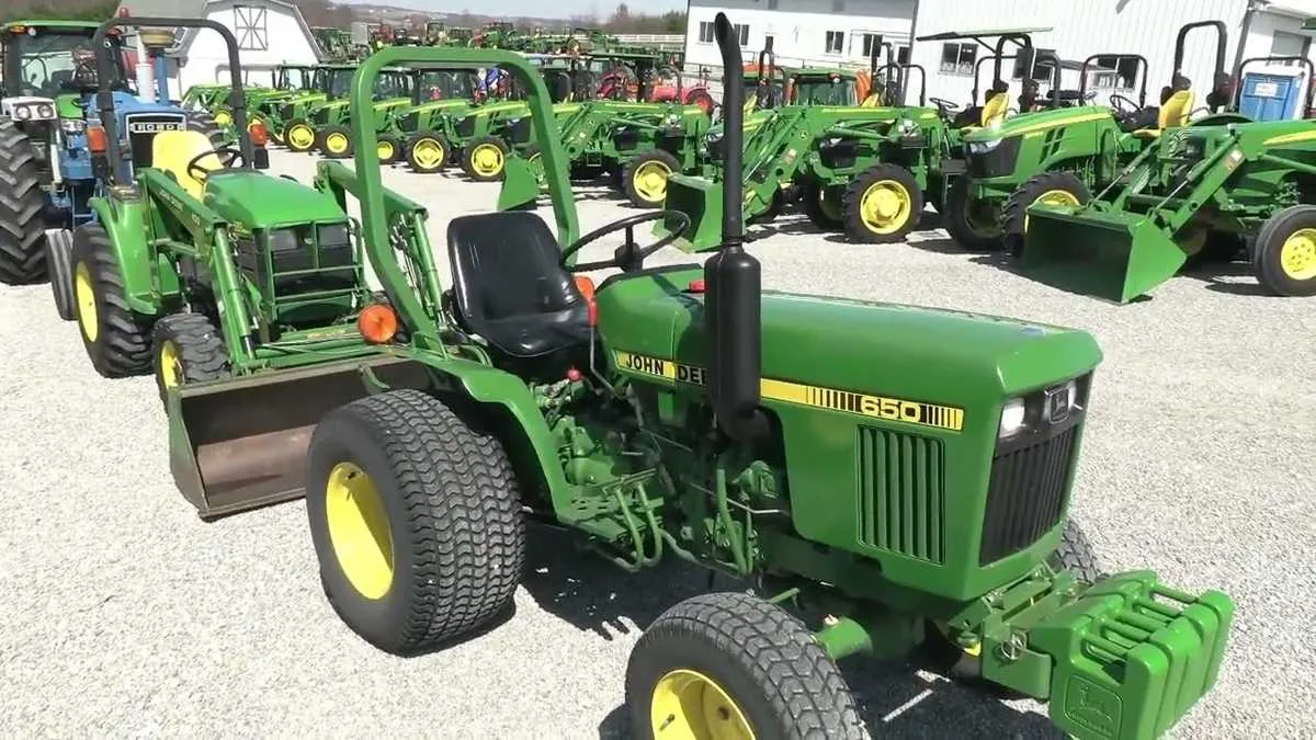 650 john deere specs