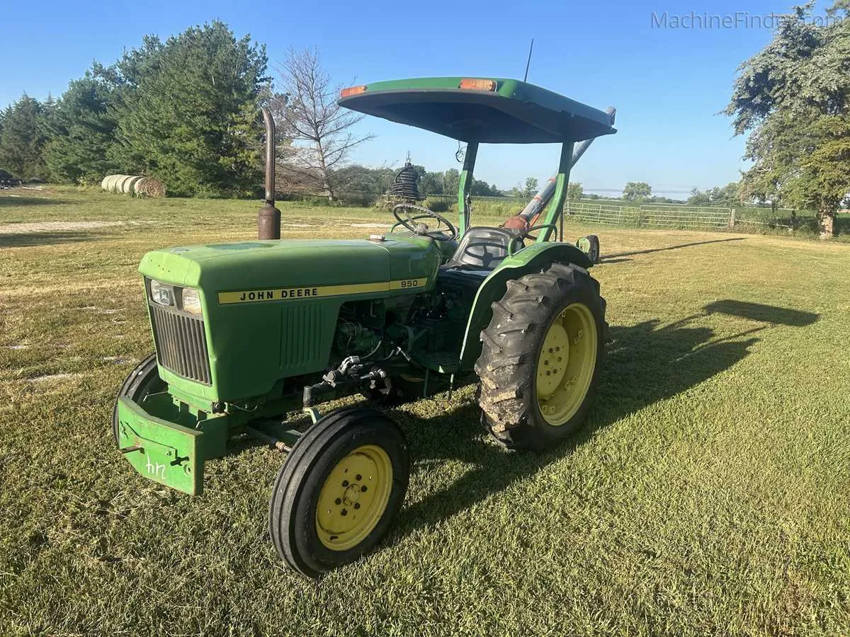 950 john deere tractor specs