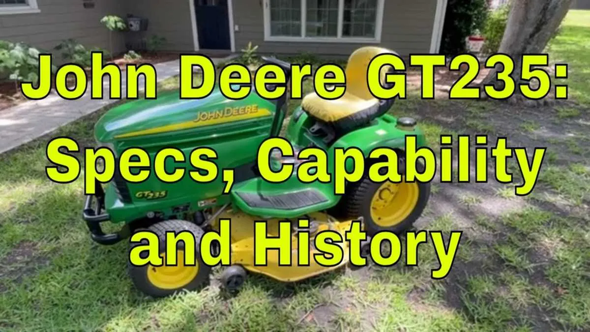 gx335 john deere specs