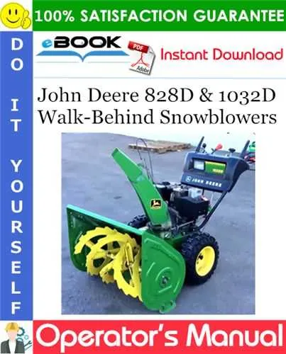 john deere 1032 snowblower specs