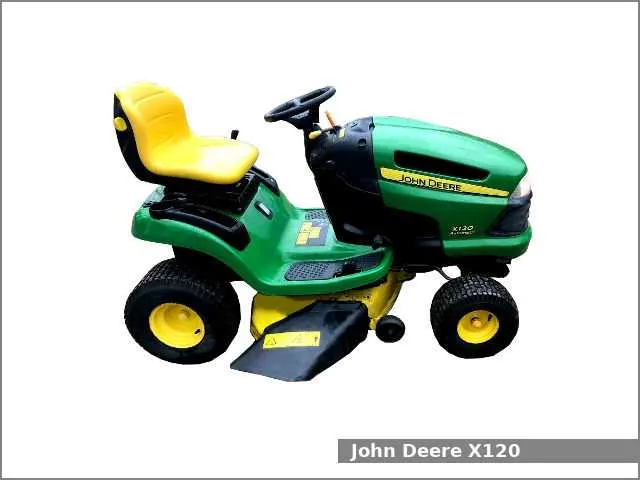 john deere 120 mower tires specs