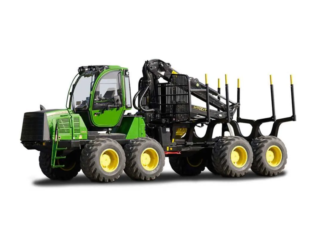 john deere 1210 forwarder specs