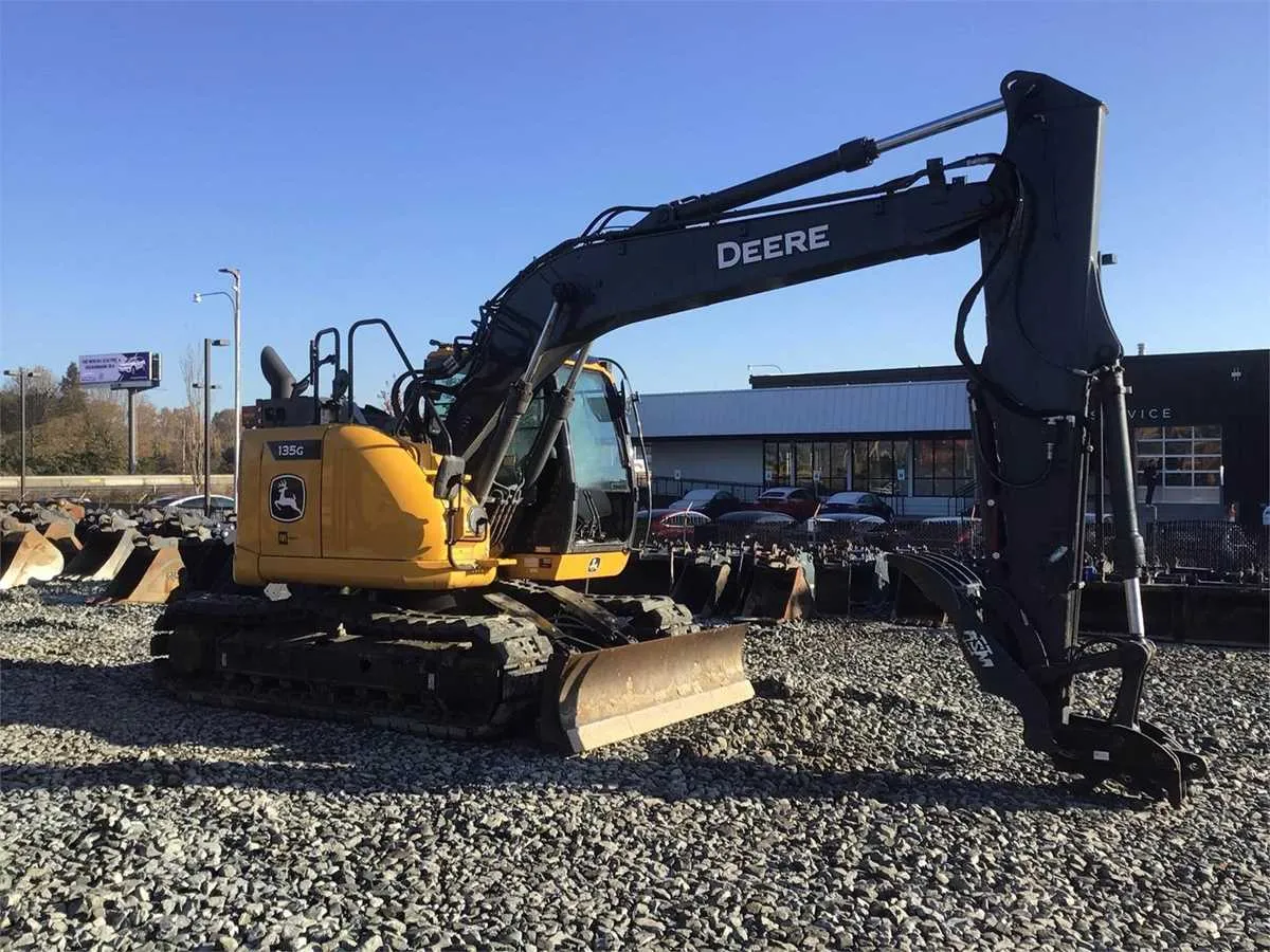 john deere 135g excavator specs