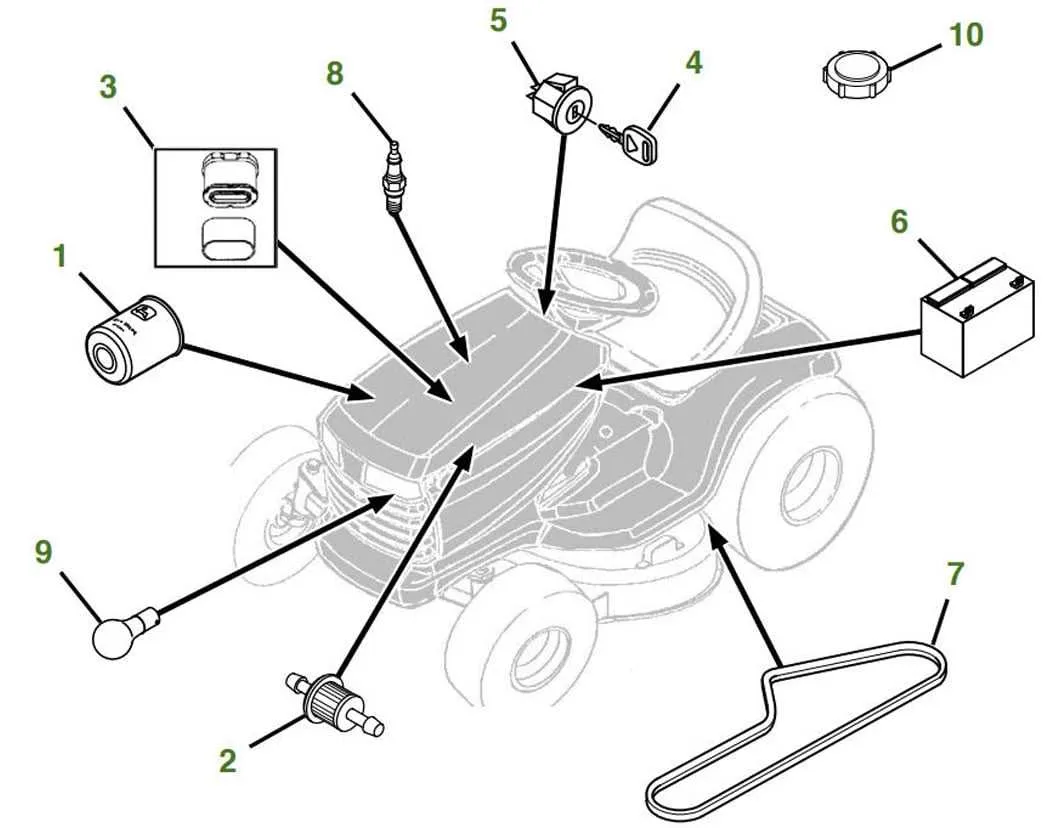 john deere 160 riding mower specs