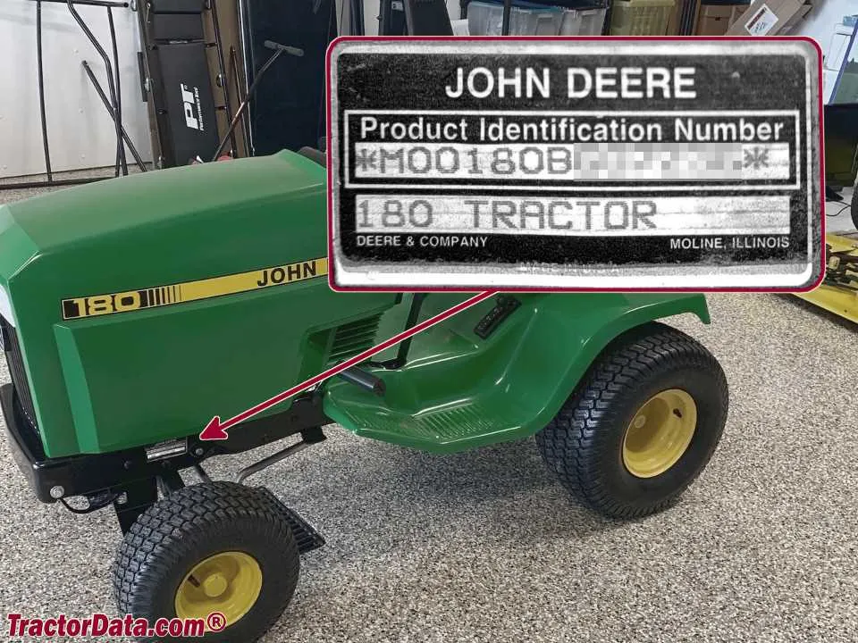 john deere 185 hydro specs