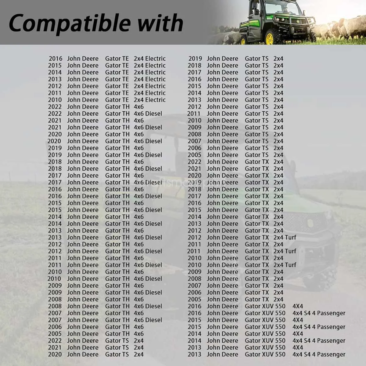 john deere 2020 flywheel specs