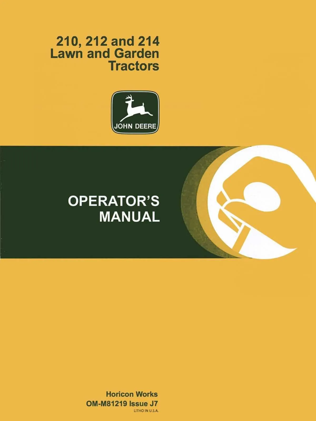 john deere 214 specs