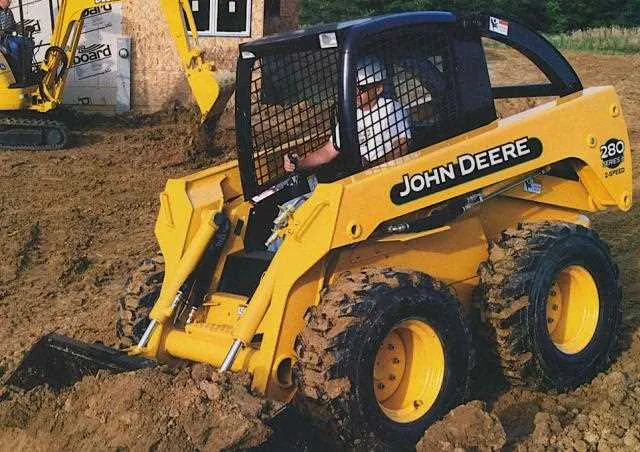 john deere 250 skid specs