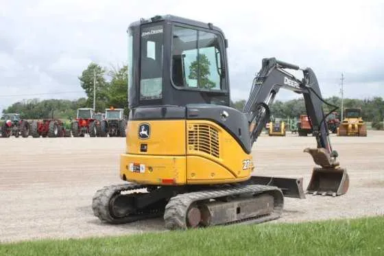john deere 27d excavator specs