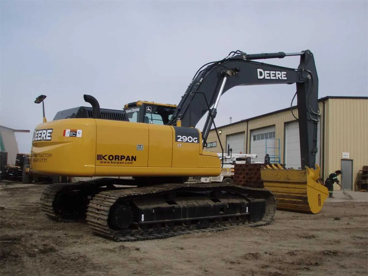 john deere 290g specs