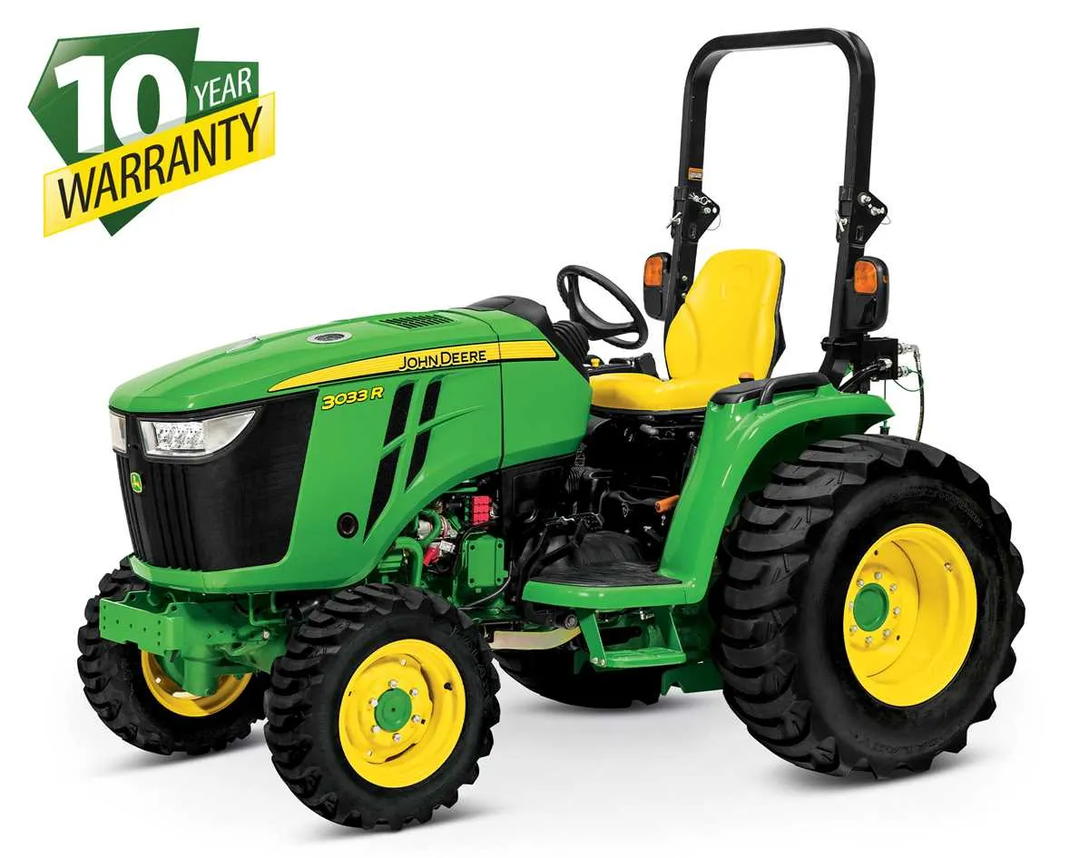 john deere 3033r backhoe specs