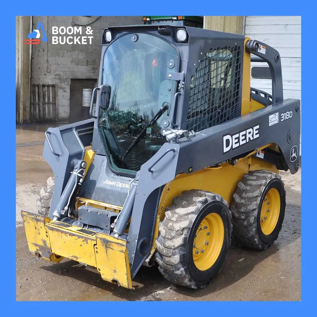john deere 318e skid loader specs