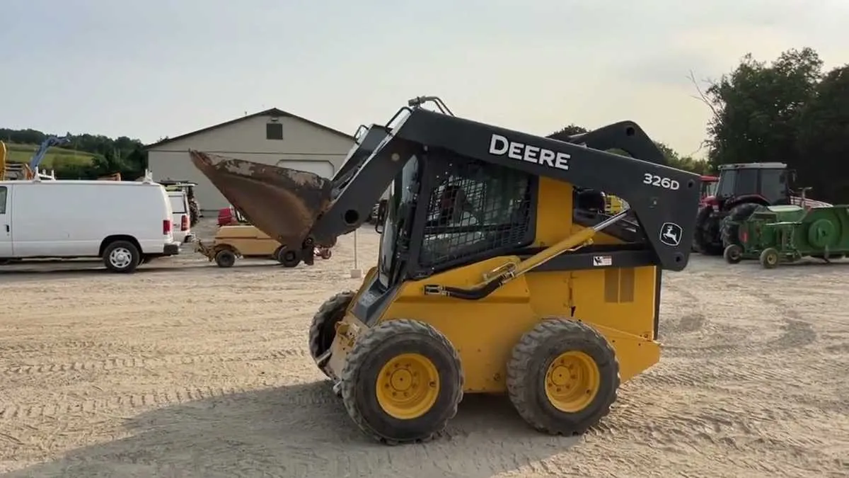 john deere 326d skid loader specs